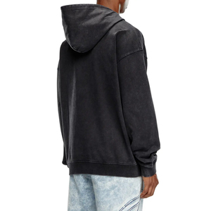 Nouvelle arrivée 100% coton éponge français Vintage lavage personnalisé imprimé Logo sweat à capuche éponge française pour hommes - Product Image 6