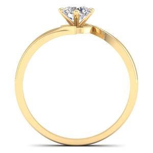 แหวนเพชรเพาะเลี้ยงในห้องปฏิบัติการ ราคาขายส่ง REYES พร้อมใบรับรอง IGI ทองคำ 14K ชุบโรเดียม สำหรับสวมใส่ทุกวัน เครื่องประดับคุณภาพสำหรับผู้หญิง - Product Image 4