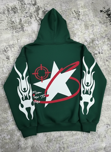 Sudadera con Capucha Gris Carbón de Alta Densidad, Personalizada con Logotipo, Unisex, Estilo Urbano, Corte Regular, 400GSM, para Invierno - Product Image 4