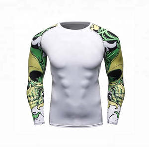 Équipement de sport de qualité supérieure unisexe Rash Guard respirant et personnalisé pour BJJ et MMA - Product Image 3