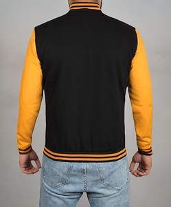 Venta al por mayor de los hombres de talla grande NUEVA chaqueta Versity Venta caliente-Pakistán-Diseño personalizado de baloncesto chaqueta de bombardero para el mercado de EE. UU./Reino Unido - Product Image 2