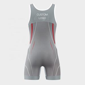 Trajes de Lucha Libre Elásticos con Impresión de Logotipo Personalizado, Venta al por Mayor, Diseño Nuevo y Económico - Product Image 4