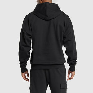 OEM/ODM Heavyweight 100% algodón polar en blanco Boxy Fit Hoody & sudadera Casual Wear transpirable cálido invierno Wear Hoodie - Product Image 2