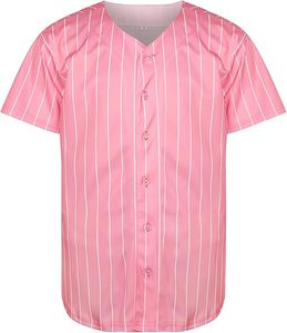 Camisetas de béisbol con botones personalizables para adultos Diseño único con características transpirables Hecho en fábrica para ropa informal - Product Image 2