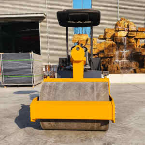 Offre Spéciale main Mini compacteur rouleau de route entièrement hydraulique Diesel rouleau de route marche Double tambour compacteur rouleau de route - Product Image 5