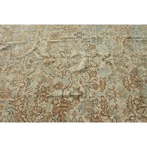 พรมขนาด 7.5x10.3 ฟุต, พรมวินเทจตุรกี, พรมลายจุดสีน้ำตาล - Product Image 5