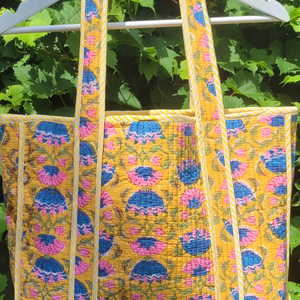 Gypsy Ethnic Quilted Tote <b>Bags</b> Colorful <b>Patchwork</b> Cotton Shopping <b>Bags</b>, Handmade Indian Style Handbags - Product Image 1