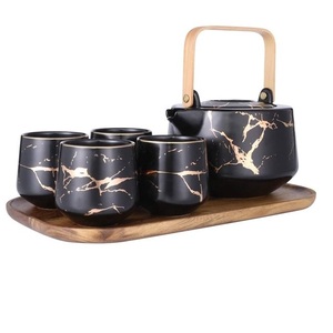 ชุดกาต้มน้ำชาและกาแฟสแตนเลสสำหรับตกแต่งโต๊ะในบ้านและร้านอาหาร - Product Image 5