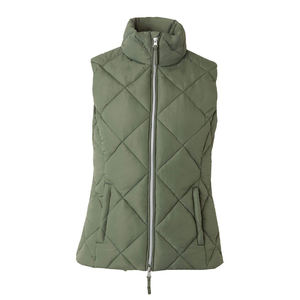Gilet matelassé sans manches pour femme, coupe-vent léger, idéal pour l'équitation et les activités de plein air - Product Image 1