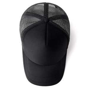 Nueva promoción sarga de algodón 5 paneles logotipo personalizado gorra de béisbol en blanco - Product Image 6