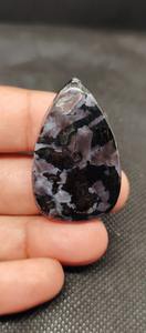 อัญมณีคาโบรธรรมชาติ (สีขาวและสีเหลือง) สำหรับต่างหูจี้ - Product Image 3