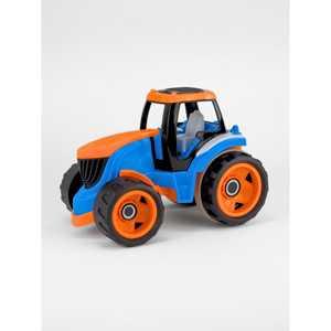 Moderno Tractor de Juguete de Plástico PVC con Fricción para Niños, Camión de Inercia Estilo Dibujos Animados - Product Image 1