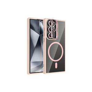 Funda de Silicona Compatible con MagSafe de la Serie N7TH Premium para Samsung Galaxy S24 Ultra con Soporte y Protector de Lente de Cámara - Product Image 2