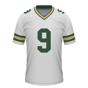 Vêtements de rugby unisexes à séchage rapide OEM uniformes de football américain maillots en maille personnalisés avec nom de l'équipe - Product Image 4