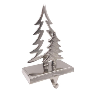 Wholesale Custom X-Mas Tree Shaped Metal Ornaments Christmas <b>Stocking</b> <b>Holder</b> Decoration from Manufacturer - Product Image 2