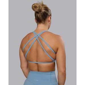 Aspire Fitness Sport Bra-Breathable Yoga Training Activewear ลายพิมพ์ Glacier Lake - Product Image 4