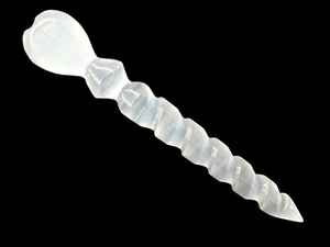 Wholesale Natural Selenite Reiki Quartz Stick Heart Crystal Wand <b>Gems</b> Stone Crystal <b>Crafts</b> by Favorite Agate and Export - Product Image 6