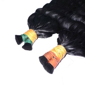 Cabello Humano Natural Rizado de Alta Calidad en Paquetes, Color Natural, Venta al por Mayor, para Hacer Pelucas - Product Image 4