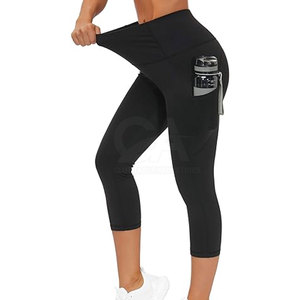 เลกกิ้งคาปรีรุ่นใหม่ปี 2026 แห้งเร็ว ระบายอากาศได้ดี สำหรับผู้หญิง กางเกงสแปนเด็กซ์คุณภาพสูง ไซส์ XL ไร้ตะเข็บ - Product Image 6