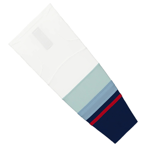 Chaussettes de hockey sur glace en polyester et élasthanne 100 % à motif et couleur personnalisés, prix d'usine, design haut de gamme pour sublimation, vente chaude - Product Image 5