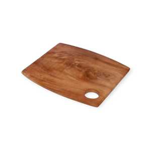 Tabla de cortar de madera de Acacia Natural, bloque de carnicero de madera de forma Irregular respetuoso con el medio ambiente para uso en la cocina de pan de queso - Product Image 3