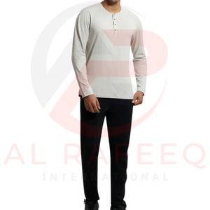 Venta caliente Camisa de manga larga de gran tamaño para hombres Impresión personalizada disponible Camisa de poliéster de algodón transpirable - Product Image 1