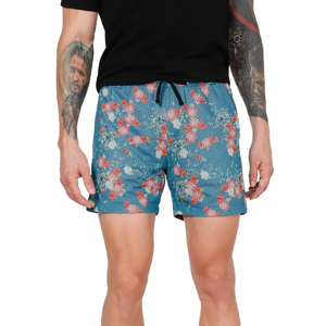 Pantalones Cortos Deportivos de Malla Transpirable de Alta Calidad para Hombre con Logotipo Personalizado, Estilo Urbano, Servicio OEM, Bolsillos - Product Image 4