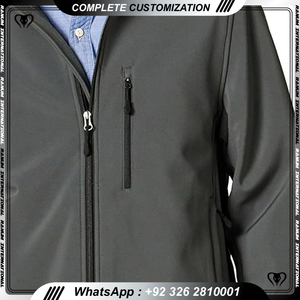 Vente en gros de veste à capuche universitaire de luxe personnalisée de haute qualité décontractée imperméable pour hommes - Product Image 5