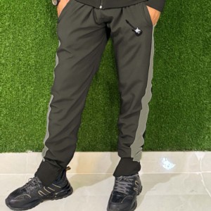 Survêtement de sport personnalisé décontracté 2 en 1 avec logo personnalisé, sweat-shirt à capuche et pantalon de jogging pour hommes - Product Image 4