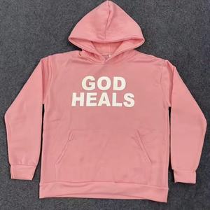 เสื้อสเวตเชิ้ตมีฮู้ดโอเวอร์ไซส์สำหรับผู้ชายผ้าโพลีเอสเตอร์/ ผ้าฝ้ายทอสำหรับฤดูหนาวพิมพ์ลายออกแบบได้ตามต้องการ - Product Image 1