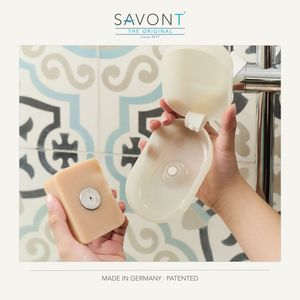 Concessionnaire d'origine allemande de confiance largement vendu Type de ventouse magnétique recyclé voyageur océan plastique porte-savon boîtes à savon - Product Image 3