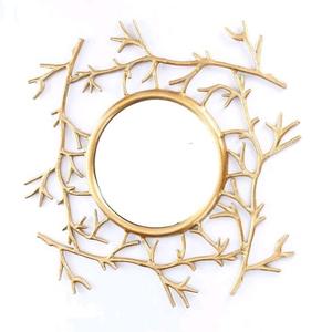 Wall <b>Mirror</b> Home Decor Design Indoor Leave Design Classic And Modern Decor <b>Mirror</b> Multiple Finishing Designs - Product Image 2