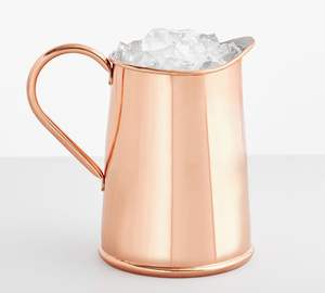 Jarra de Agua de Cobre de Calibre Grueso, Jarra Grabada Hecha a Mano para Hostelería, Hotel, Restaurante, Vajilla, Decoración del Hogar, Utensilios de Cocina - Product Image 2