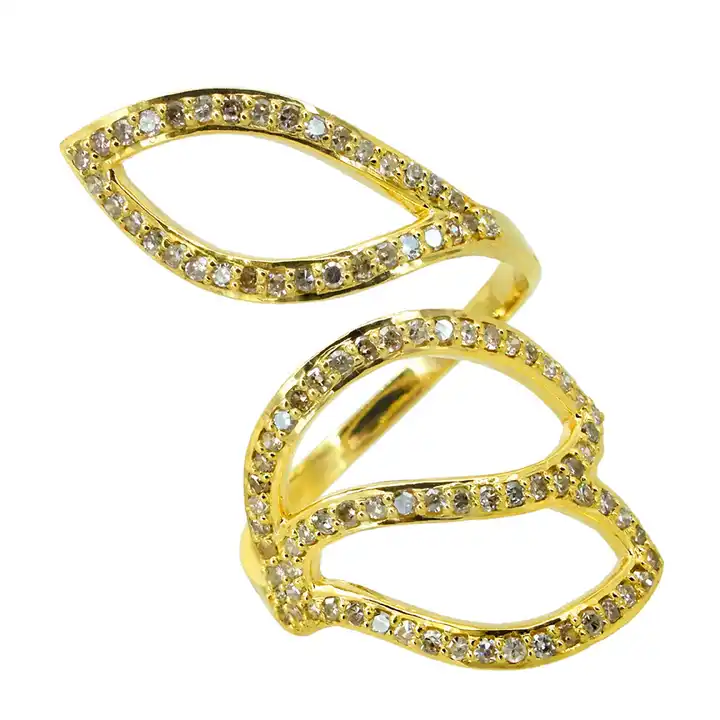 Diamond 0.34CT Split Shank Engagement Ring Solid 14KT Yellow Gold Fine  Jewelry at Rs 28400 | हीरे की सगाई की अंगूठी in Surat | ID: 23702694073