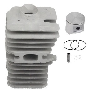 Cilindro y Pistón Compatibles con Husqvarna Hus45 245R, 42 mm, Ref. 504514 - Product Image 1