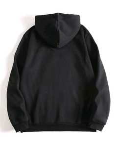 Sweat à capuche d'hiver pour homme 480 GSM 3D Embroidery Stonewashed Printed Fleece Fabric - Product Image 1