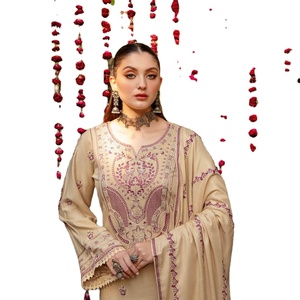 Ramsha ชุดเดรส3ชิ้นสำหรับผู้หญิง, คอลเลคชั่นฤดูหนาวจากนักออกแบบจาก reet pakistan - Product Image 1