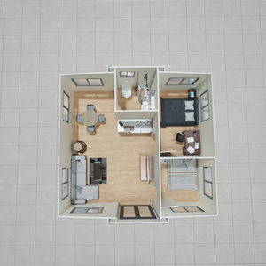 Diseño Integrado Impermeable y Sellado: Protege las Casas Plegables de Doble Ala Contra la Humedad y la Lluvia en Complejos - Product Image 5