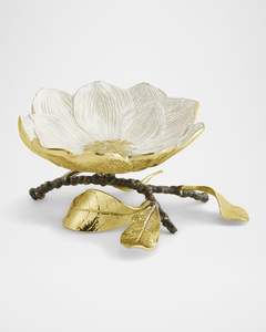 Bol à chocolat en métal de style floral 2026 avec un attrait royal pour l'affichage de bonbons décoratifs et la décoration de table classique - Product Image 1