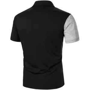 Alta calidad 100% algodón Simple para Polo camisa para hombres venta al por mayor logotipo personalizado bordado Casual estilo liso para golfistas - Product Image 5
