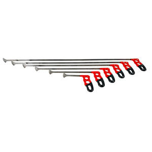 Sibiu Edition Juego de varillas de reparación de abolladuras de cola de ballena de 6 piezas Herramientas DE ACCESO ultradelgadas de punta plana de 40mm - Product Image 2