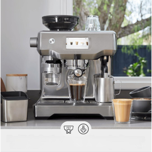 Machine à expresso automatique avec mousseur à lait et écran tactile – Machine à expresso domestique, finition bleu Damson - Product Image 3