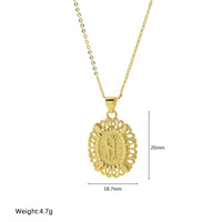 Offre Spéciale plaqué or 18 carats fleur bord 26 lettres initiale nom pendentif collier pour hommes femmes