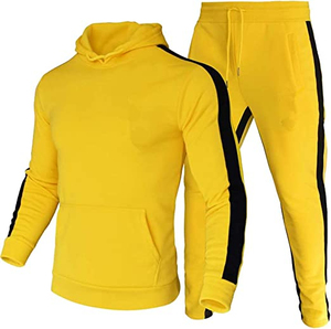 High Quality Men's Winter Hooded Tracksuits for Casual and Jogging Wear Lightweight Oversize Regular Fit Comfortable Sportswear - Product Image 1