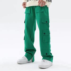 Pantalon cargo à prix avantageux, fabricant en gros, séchage rapide, confortable, polyester/coton, coupe régulière, léger, bas de jambe bas, Cordura - Product Image 1