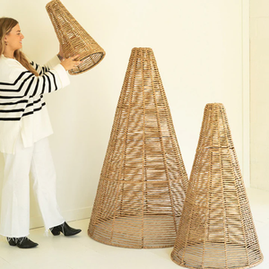 Décorations de support d'arbre de Noël en rotin naturel à bon prix pour l'osier à la maison des grossistes du Vietnam - Product Image 3