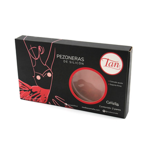 Protège-mamelons en silicone, 2 paires, imperméables, avec coussinets invisibles, accessoires intimes sexy, en boîte - Product Image 3