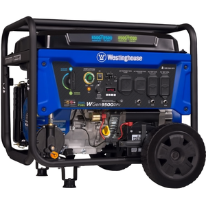 Générateur portable à double carburant Westinghouse WGen9500DFc 9500W avec télécommande et batterie au plomb-acide - Product Image 1