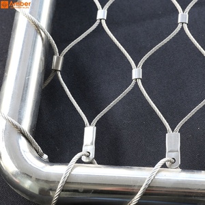 Filet de câbles <span class=keywords><strong>en</strong></span> acier inoxydable robuste, épaisseur personnalisée, pour la sécurité des aires de jeux et la protection des enfants - Product Image 5
