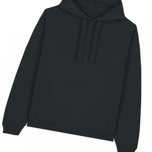 NOUVEAU Pull à capuche unisexe noir Premium 100% Nouveau haut en polaire de coton lourd Impression de logo personnalisé Streetwear d'hiver Tops Design - Product Image 6